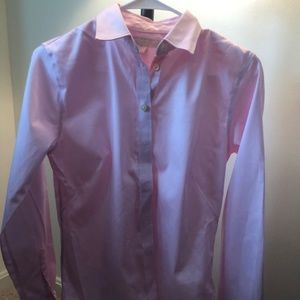 BR Pale Pink Button-Down - Size 6